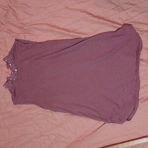 Retrology high collar tank top